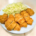 ヒレかつ定食(大) Tenderloin Cutlet Set Meal (Large)（とんかつ大将 博多駅南店）