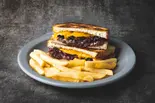 クラシックパティメルトサンドイッチ Classic Patty Melt Sandwich(McLean-OLD FASHIONED DINER-)