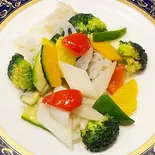 季節野菜の強火炒め（China Dining あRaま 神楽坂）