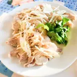 生姜蒸し鶏（チャオエムカフェ）