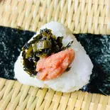 めんたいたかな（かっかとちょんちゃんのおにぎりや）