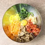 牛カルビビビンバ丼（コリアンキッチン プチマン セントラルパーク店）
