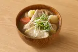 特製豚汁 Pork Miso Soup（【十八穀米＆美食美人】どんぶりde健康ごはん 幡ヶ谷店）