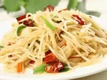 酸辣土豆丝 細切りじゃがいものサンラー炒め（四川料理 成都小吃）