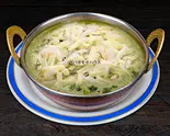 エビチーズほうれん草カレー Ebi Cheese Horenso Curry（ダバカ・モモ・ハウス）