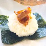◯豚キムチ Pork with Kimuchi（魚屋のおむすび丸徳）