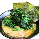 ほうれん草ラーメン（ラーメンよつ家）
