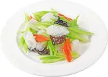 イカとセロリ塩炒め(中国家庭料理 你好 田町店(蒲田ニーハオ田町店))