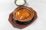 煮込みハンバーグMサイズ(200g)ライス付き（ぎゅう丸 大名店）
