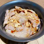 【限定】豚カルビ丼（本気のハラミ丼＆カルビ丼 焼肉じゅじゅ庵 京橋店）