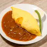 ビーフカレーオムライス（kitchen SAKA）