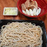 鴨南蛮つけ麺（朝日屋）