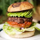 アボガドバーガー（BURGER FUJINO）