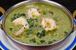 ほうれん草エビカレー Horensho Ebi Curry（Asaian Dining Dalima）