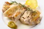 若鶏のレモン香味グリル（本場のウクライナ料理 ココロゴトカフェ）