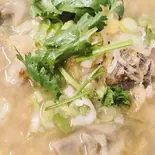 白菜漬物とスペアリプ煮（味府 中華居酒屋）