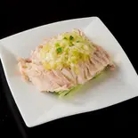 蒸し鶏の特製タレかけ（上海亭 梅島店）