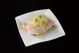 蒸し鶏の特製タレかけ（上海亭 五反野本店）