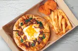 すき焼き月見ピザ(MY BOX)（ピザハット 吉塚パピヨンガーデン店）