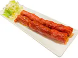 シシカバブ※1ps ※Seek Kabab 手作りソセージ ¥296（焼鳥.チーズ＆カレー明り富士）