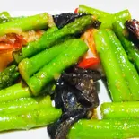Ebi asparagus Itame エビアスパラガス板目（スパイスHUB 富士見台店）