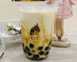 ブランクタピオカ四季春ウーロンミルクティー L（茶千歳杉田店）