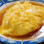 天津飯(海鮮と鍋のかかし亭)