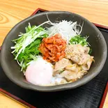豚キムチまぜうどん（西麻布 布袋家）