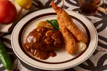 昼限定|2大スター共演 ハンバーグ＆エビフライ定食 Hamburg Shrimp Set（森下で50年続く洋食屋 カフェレストラン鍵）