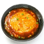 天津丼 Tianjin-Style Crab Omelette（中華料理上海亭 木場店）