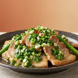 豚のネギだれ炒め（創作和食居酒屋 長八）