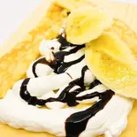 チョコバナナ（自然卵のクレープ 五橋店）