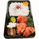あっさりむね肉にんにく醤油味弁当(並) Karaage Breast Bento with Garlic Soy Sauce (Regular Size)（からあげのジョー千歳船橋）