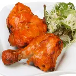 タンドリーチキン4P/Tandoori Chicken 4P（インドネパールレストラン＆バーSAGUN）