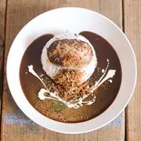 15穀ごはんの手仕込みデミハンバーグ（アールカフェキッチネッテ）