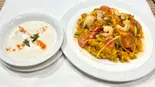 ミックス シーフード ビリヤニ(ライタ付)(Mixed Sesfood Biryani with Raita)（カジャナ）
