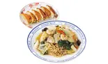 王道五目硬焼きそばセット(お得)（横濱一品香 相鉄ジョイナス店）