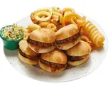 Sliders (5P) スライダーズ(ミニチーズバーガー)5P Beef Patty ビーフ・パテ（Shooters Sports Bar ＆ Grill）