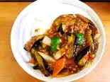 麻婆ナス丼（中国家庭料理 佳成）