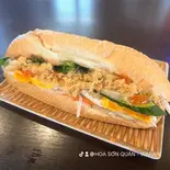 BANH MI TRUNG CHIEN 玉子焼きバインミー(HOA SON QUAN)