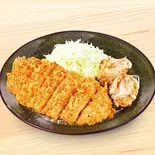 熟成ロースとから揚げ  ※ごはん無し（かつ庵 川崎生田店）