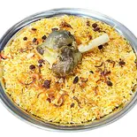 マトンレッグビリヤニ・ライタセット(Mutton Leg Biryani・Raita Set)（インドレストラン＆バー ディヤ）