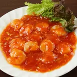 芝海老チリソース Chilli Prawns(星宿飯店)