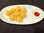 揚げえびボール(8個) 【炸虾球】(中国東北家郷料理永利 豊洲駅前店(1号店))