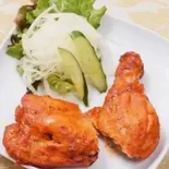 タンドリーチキン 2P Tandoori Chicken 2P（BAWARCHI Indian Restaurant川崎店）