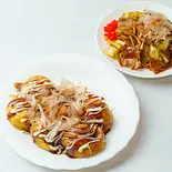 たこ焼き6個＆焼きそばハーフセット（お好み焼き・たこ焼き はやし商店【九条】）