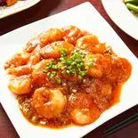 エビチリ Chili Shrimp（王さん私家菜）