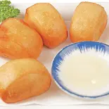 揚げ饅頭4個(黄金小馒头)（寛窄巷子）