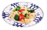 海老とブロッコリーの塩炒め（陳麻婆豆腐 新宿野村ビル店）
