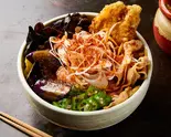 辛い贅沢肉汁うどん（肉汁うどん こうち屋）